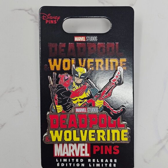 Disney Parks Deadpool & Wolverine Marvel 2024 Pin Limited Release Pin - Picture 2 of 3